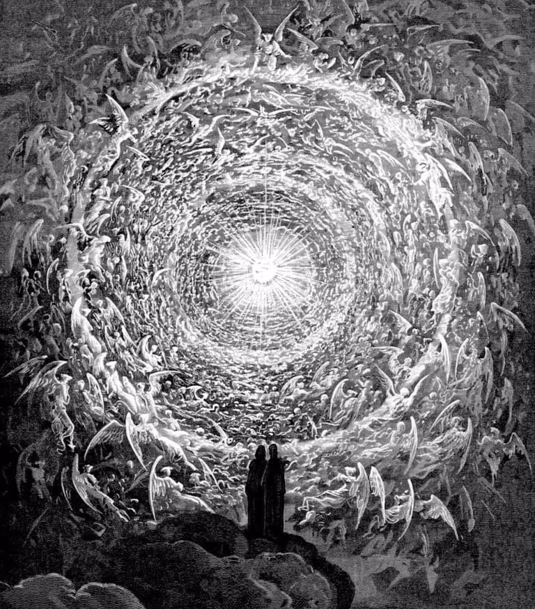 Gustave Doré, «L'Empyrée»